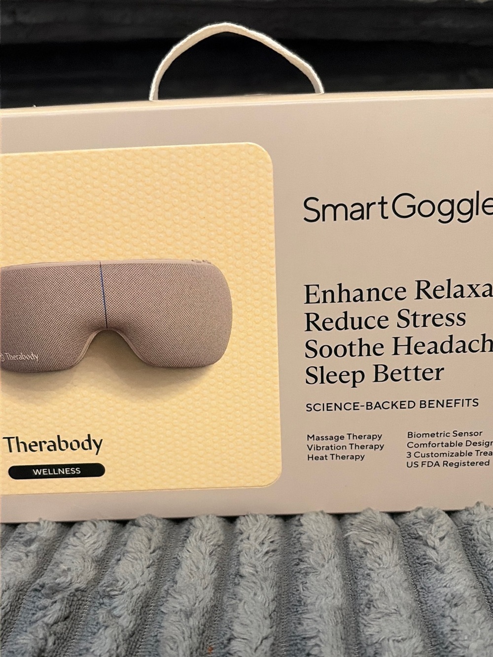 Therabody SmartGoggles Sleep Mask - Muted Taupe